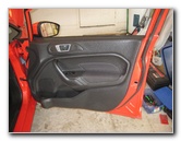 2009-2015 Ford Fiesta Plastic Interior Door Panels Removal Guide