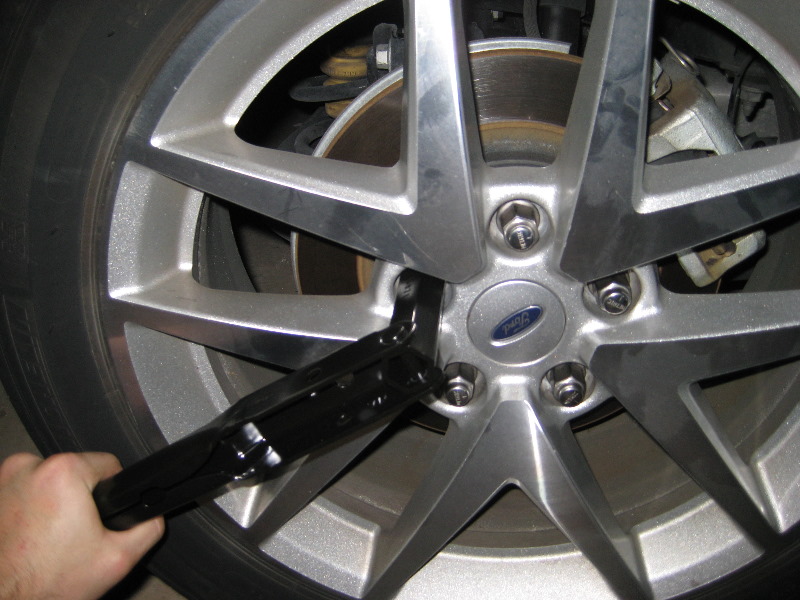 Replacing brake pads ford fusion #7