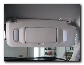 GM Chevy Tahoe Sun Visor Vanity Mirror Light Bulb Replacement Guide