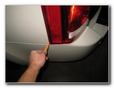 Plug And Play Right Side Tail Light For 2009-2015 Honda Pilot - Chrome Housing With Bulbs Included