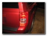 2007-2016 Jeep Patriot Tail Light Bulbs Replacement Guide