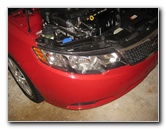 2010-2013 Kia Forte Headlight Bulbs Replacement Guide