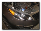 2011-2015 Kia Sportage Headlight Bulbs Replacement Guide