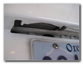 mazda 3 license plate light