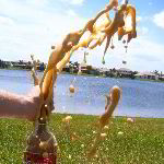 Mentos & Coca Cola Volcano Experiment