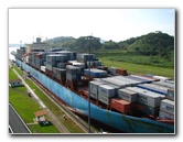 Miraflores Locks & Panamax Cargo Ship Pictures