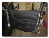 2011-2017 Mitsubishi Outlander Sport Interior Door Panels Removal Guide