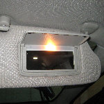 2016-2018 Nissan Maxima Vanity Mirror Light Bulb Replacement Guide