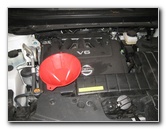 2009-2014 Nissan Murano 3.5L V6 Engine Oil Change Guide