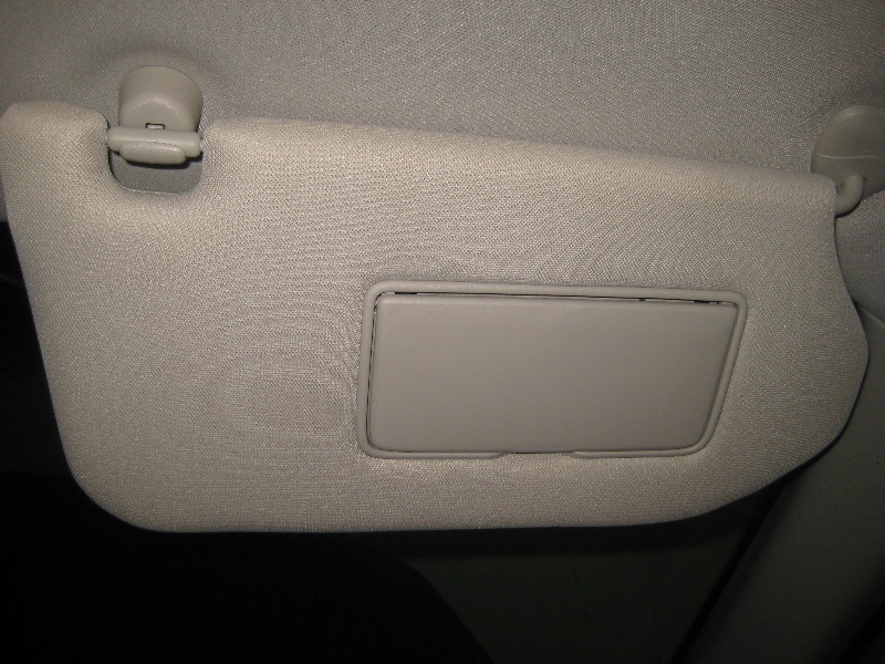 2013-2016-Nissan-Pathfinder-Vanity-Mirror-Light-Bulb-Replacement-Guide-015